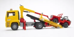 BRUDER 02750 - MAN TGA Abschlepp-LKW Mit Geländewagen 5 BRUDER 02750 - MAN TGA Abschlepp-LKW Mit Geländewagen -Spielzeugauswahlgeschäft 02750 man abschlepp lkw gelndewagen