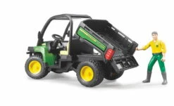 BRUDER 02490 - John Deere Gator XUV 855D Mit Fahrer -Spielzeugauswahlgeschäft bruder 02490 john deere gator