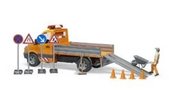 BRUDER 02537 - MB Sprinter Kommunal Mit Fahrer Und Zubehör -Spielzeugauswahlgeschäft bruder 02537 kommunal