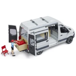 BRUDER 02672 - MB Sprinter Camper Mit Fahrer -Spielzeugauswahlgeschäft bruder 02672 camper