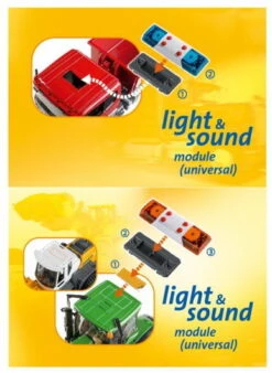 BRUDER 02802 - Zubehör: Light And Sound Modul (universal) -Spielzeugauswahlgeschäft bruder 02802 light sound