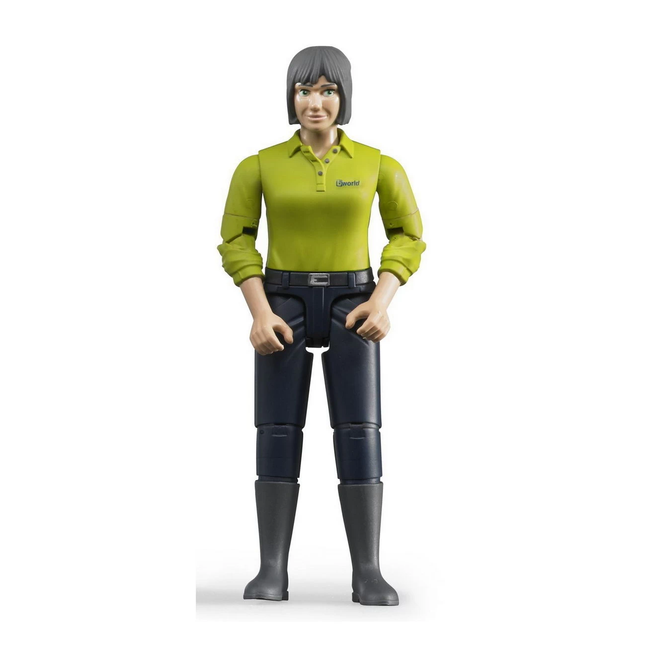 Bruder Bworld 60405 - Frau Mit Hellem Hauttyp Und Dunkelblauer Hose 1 Bruder Bworld 60405 - Frau Mit Hellem Hauttyp Und Dunkelblauer Hose