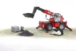 BRUDER 02129 - Manitou Teleskoplader MRT 2150 -Spielzeugauswahlgeschäft bruder 02129 manitou