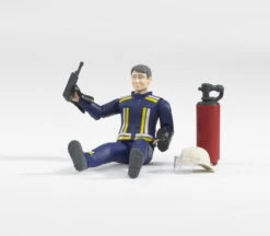 Bruder Bworld 60100 - Feuerwehrmann Mit Zubehör -Spielzeugauswahlgeschäft bruder bworld feuerwehrmann