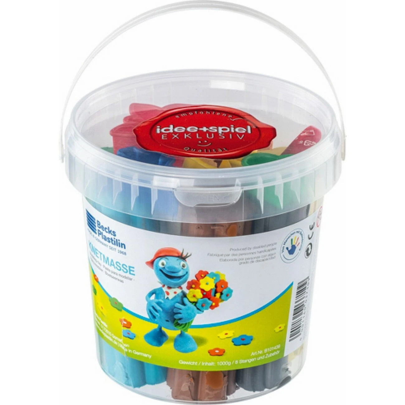 Kneteimer Mit 8 Stangen 1000 G 1 Kneteimer Mit 8 Stangen 1000 G