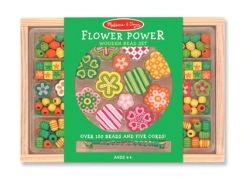 Melissa & Doug Holzperlen Set Blumen -Spielzeugauswahlgeschäft melissa 14178 holzperlenset blumen