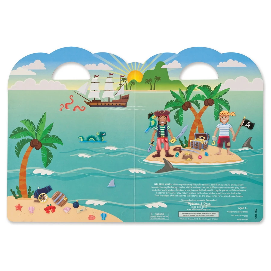 Melissa & Doug Sticker Spielset Piraten 1 Melissa & Doug Sticker Spielset Piraten