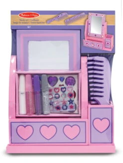 Melissa & Doug Schminktischchen Aus Holz -Spielzeugauswahlgeschäft schminktisch dekorieren