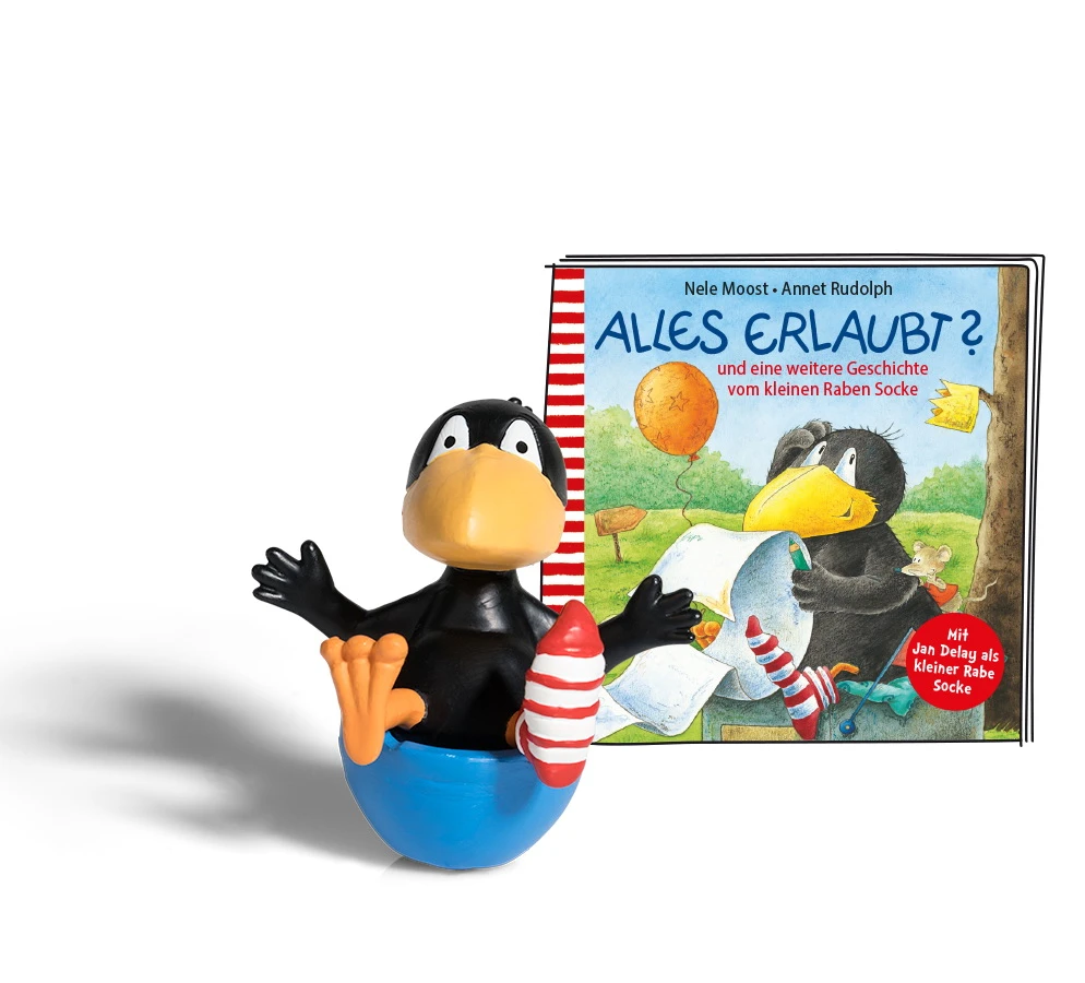 Tonies - Rabe Socke - Alles Erlaubt? - Hörfigur - Hörspiel 2 Tonies - Rabe Socke - Alles Erlaubt? - Hörfigur - Hörspiel – Bild 2